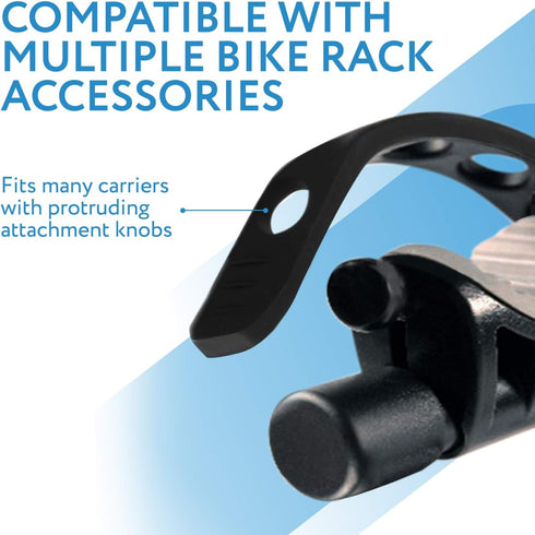 Impresa 4 Pack Replacement Rubber Strap for Bike Rack Cradle, Compatible with Thule 534