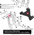 Roykaw Front A-Arm Assembly for EZGO RXV 2008-up Gas & Electric Models - OEM# 608089, 604654, 601340, 602085