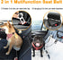 CHZUOBER 2 1 Chew Proof Dog Car Seat Belt, in Steel Cable Dog Car Accessories Headrest Restraint Dogs Car Seatbelt