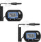 VIVOSUN 1-Pack LCD Digital Aquarium Thermometer, Fish Tank Water Temperature with Suction Cup