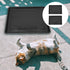 Cabilock 2pcs Pet Cage Tray Dog Poop Pan Accessory, Leakproof Plastic Crate Pan for Dog Kennel and Cat Cage