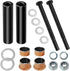 Golf Cart Spindle Bushings Kit for EZGO TXT/PDS 2001-UP Gas & Electric, Includes Spindle, King Pin Tubes, Copper Sleeves