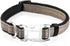 Large Dogs Reflective Dog Collar, Adjustable Mesh Padded Pet Collar with Quick Release Buckle, Durable Grey
