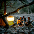 LED Camping Lantern with 4 Light Modes - Rechargeable, Waterproof Tent Light with Hanging Hook for Hiking