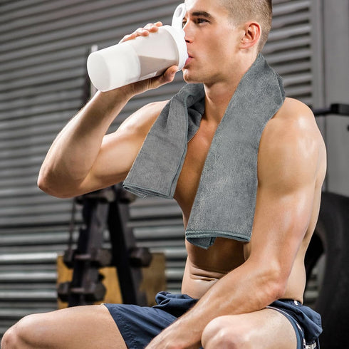 16 27 Inch, 3 Pack Orighty Gym Towels, Highly Absorbent Sweat Towels, Soft and Quick Drying Gym Towel for Daily Use