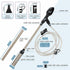 hygger Small Gravel Vacuum for Aquarium, Manual 80GPH Cleaner, Low Water Level Changer with Adjustable Length