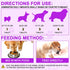 Dog Multivitamin Treats, 15 in 1 Tablets with Glucosamine, Cranberry, Milk Thistle, Supports Joint & Digestion