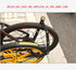 Mountain Bike Code Lock, Folding Bike Lock with 4 Password Anti-Theft, Heavy Duty Security Chain Lock