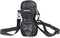 Water Bottle Carrier with Straps, Universal Holder Sling for Walking, Hiking, Travel - Compact & Foldable (Grey)