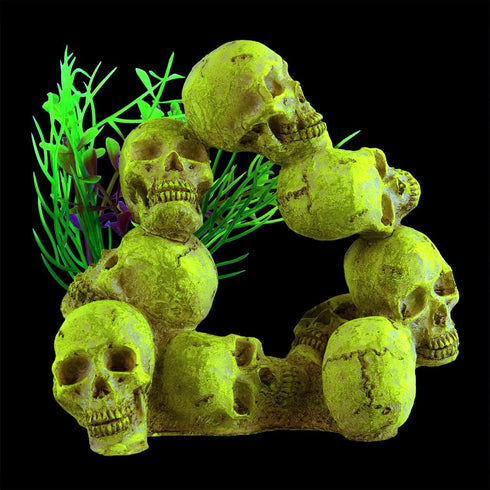 Underwater Treasures Glowing Ring O' Skulls - Large
