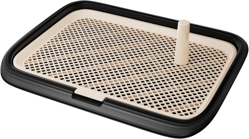 KOLA PANDA 23.6"x17.68" Dog Potty Tray, Indoor Pet Pee Pad Holder,Puppy Training Holder,Bathroom Dog Litter Box, Pet