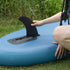 Surf & SUP Single Fin, Detachable Center Fin for Longboard, Surfboard and Paddleboard Replacement