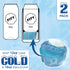 Freeze (2 Pack), Multi-Use Freezable Ice Pack for 12oz Can Adapter, Compatible with YETI MiiR CamelBak BruMate