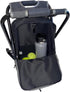 Generic 2 1 in Pickleball Bag and Foldable Chair, Adjustable Bag with Foldable Chair, Paddle Pocket, Compartment