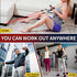 WHATAFIT Resistance Bands, Exercise Bands for Working Out, Work Out Bands with Handles for Fitness Training