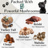 Immune Immunity, 90 Turkey Tail Mushroom for Dogs - Organic Support Chews - Buddy Health Guard Mushroom Blend - Boosts