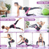 Resistance Bands for Legs and Butt, Thick Wide Stretch Fitness Bands, Non-Slip Workout Loop Bands for Women