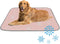 imiBBWQu Dog Cooling Mat Jellyfish Seahorse Pink Ocean Dog Cool Mat Washable Summer
