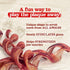 Natural Farm Odor-Free Curly Bully Sticks (10-12 Inch, 5 Pack), 100% Beef Pizzle Chews for Small & Medium Chewers