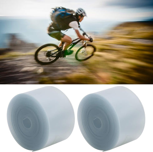 KIKYO Bike Tire Liner, 1Pair 25MM Mountain Bike 700C Tire Protection Tape Inner Tire AntiPuncture Liner S