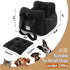 Portable Dog Car Seat for Small Dogs, Easy Installation Fashionable Pet Carrier Bag with Large Pockets, Machine Washable