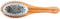 Bass Brushes Medium Oval Wire and Boar Pet Brush, Bamboo Wood Handle