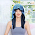 Yiju Quick-Dry Hooded Towel for Gym & Outdoor Activities - Blue