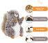 Dog Toys Plush Squirrel, Soft Squeaky Stuffed Animals, Chew Toy Gift for Small Medium Big Dogs