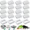 Cat Water Fountain Replacement Filters - 16 Pack Carbon Filters and 4 Pack Foam Filters for Pet Drinking Fountain