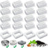 Cat Water Fountain Replacement Filters - 16 Pack Carbon Filters and 4 Pack Foam Filters for Pet Drinking Fountain