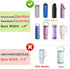 AGLOD Adjustable Water Bottle Carrier Bag with Strap for Outdoor Activities