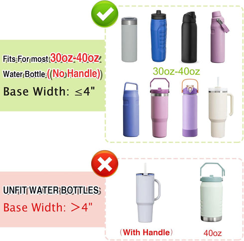 AGLOD Crossbody Water Bottle Carrier - Versatile Holder for Hiking & Walking