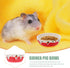 Dish Water Small Glider Sugar Gerbil Rat Pattern Pet Hamster Feeding Bowl, Cute Ceramic Animal Container