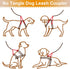 Frienda 5 Pcs Braided Poly Collar Backup Clip, Double Ended Nylon Dog Connector Strap for Large Medium Small Pets