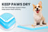 Pet Awesome Dog Potty Tray, Puppy Pee Pad Holder 25”x20” for Indoor Wee Training for Small and Medium Dogs