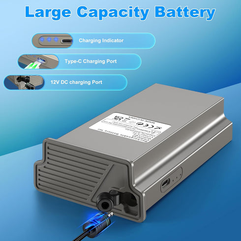 Reveal Hunting Camera Battery Pack, Compatible with Game Trail Hunting Camera X, Pro, Gen Models