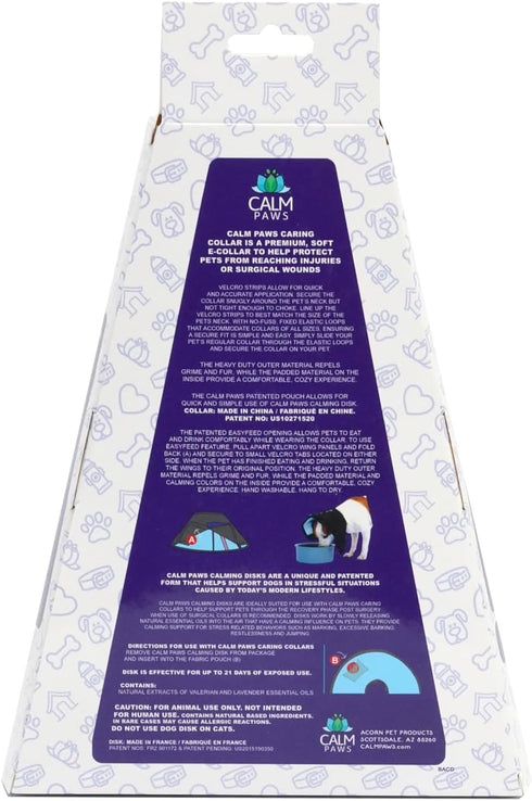Calm Paws Dog Caring Collar with Calming Med.