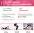 Gymb Premium Resistance Bands for Working Out, Non Slip Cloth Booty Bands for Glutes, Thighs & Legs, 3 Levels