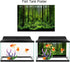 PVC Fish Tank Background Adhesive - Underwater Forest Tank Background Poster Decoration (24.02x16.14in)