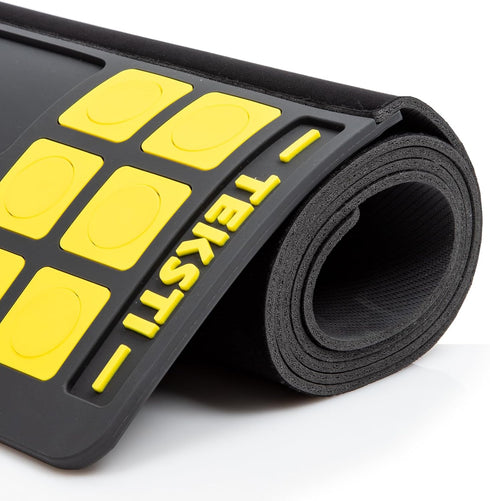 Teksti Compositional Gun Cleaning Mat - Large 49”x16” Workbench Mat with Magnetic Pad Organizer for Easy Storage