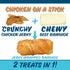Chicken On A Stick Crunchy & Chewy Chicken Jerky Wrapped Rawhides for Dogs, Made in The USA 2 in 1 Dog Treats for Extra Large Dogs, Jumbo Size 1 Ct