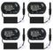 4Pack Digital Aquarium Thermometer, Reptile & Fish Tank Water Temperature Test with Large LCD Display