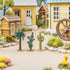 3pcs Set, ABOOFAN Artificial Succulent Cactus Plants Realistic Faux Resin Miniature Desert Landscape Decor for Aquarium
