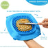 Aquapaw Premium 2-Pack Dog Lick Mat with Suction Cups, Slow Feeder for Treats & Peanut Butter, Blue