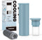 PUREEASE COOLING STATION 3-in-1 Portable Kit: Insulated Stainless Steel Bottle with Reusable Ice