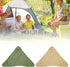 36.5cm Backpacking Mini Folding Camping Stool Cloth, Portable Waterproof Camp Chair Canvas for Lightweight Durable Wear
