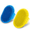 ROPO Dog Grooming Brush, 2pcs Pet Shampoo Bath Brush with Adjustable Ring Handle for Long Short Haired Dogs and Cats