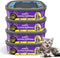 SOHBCLE Cat Litter Refill Bags| 4-Pack Cartridges Compatible with Genie Cat Litter Refills