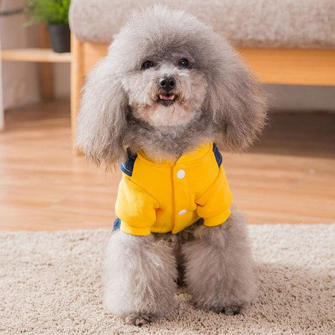 Cute Denim Overalls Dog Costume Clothes for Small & Medium Pets, Boy & Girl Coats, T-Shirts, Sweatshirts