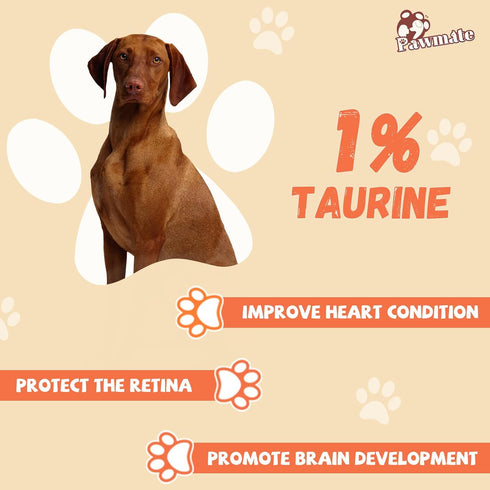 20-21 Counts, 10.6 oz Pawmate Dog Treats Chicken Wrapped Rawhide Sticks w/Taurine, Long Lasting Dog Chews Trainning